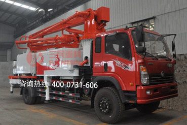 河南鄭州小型混凝土泵車已經發車 河南鄭州小型混凝土泵車已經發車